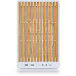 Lian Li A3-mATX Wood Edition, bílá