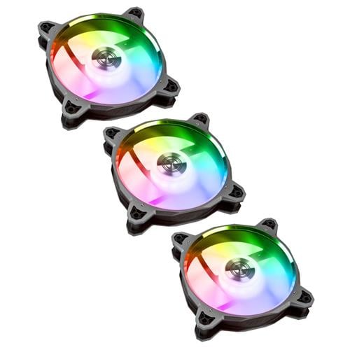 Lian Li BR120 Digital RGB PWM 120mm ventilátor 3Pack Controller, sivý
