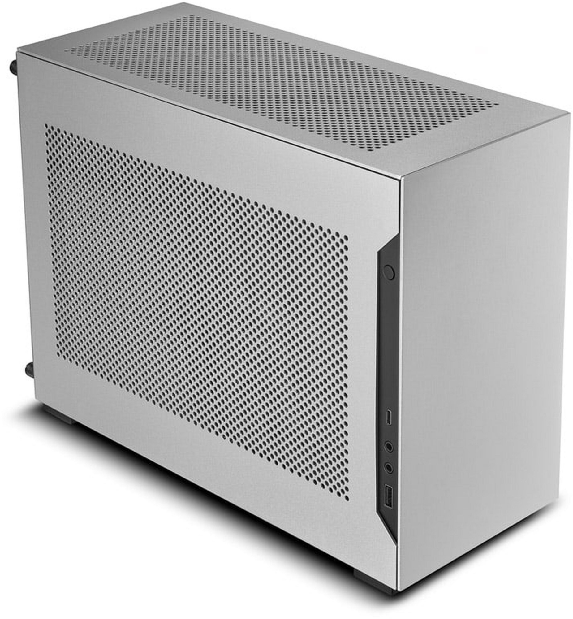 Lian Li DAN Cases A4-H2O A4 Mini-ITX skříň, PCIE4.0 riser kabel - stříbrná
