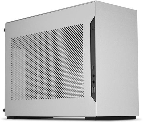 Lian Li DAN Cases A4-H2O A4 Mini-ITX skříň, PCIE4.0 riser kabel - stříbrná