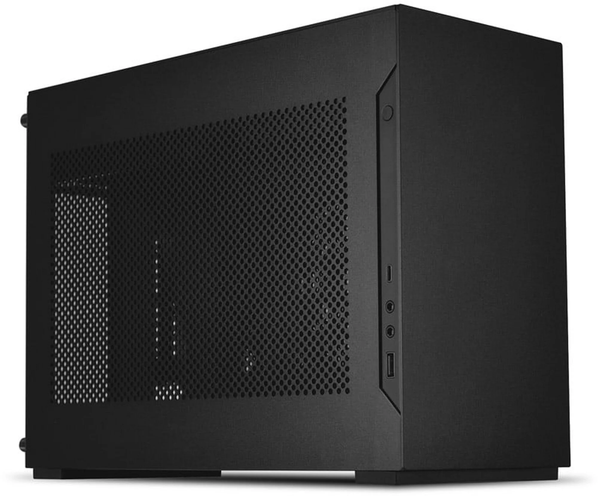 Lian Li DAN Cases A4-H2O X4 Mini-ITX skriňa, PCIE4.0 riser kábel - čierna