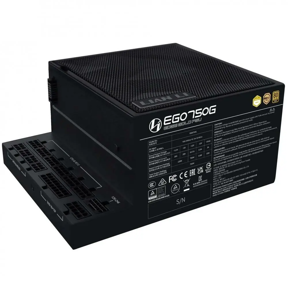 Lian Li Edge EG750 Gold 750W, černý