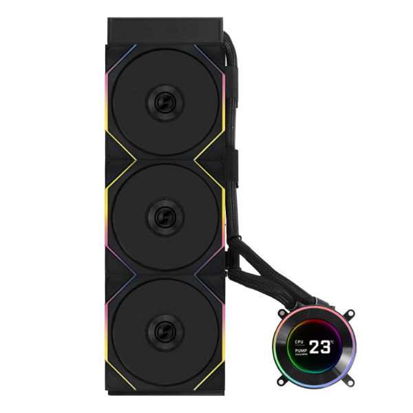 Lian Li HydroShift II LCD-C 360CL ARGB, černá