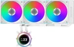 Lian Li HydroShift II LCD-C 360TL, biela