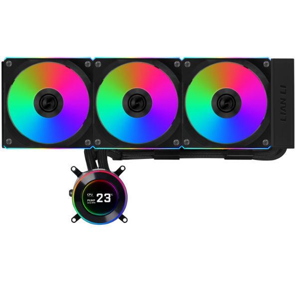 Lian Li HydroShift II LCD-C 360TL, černá