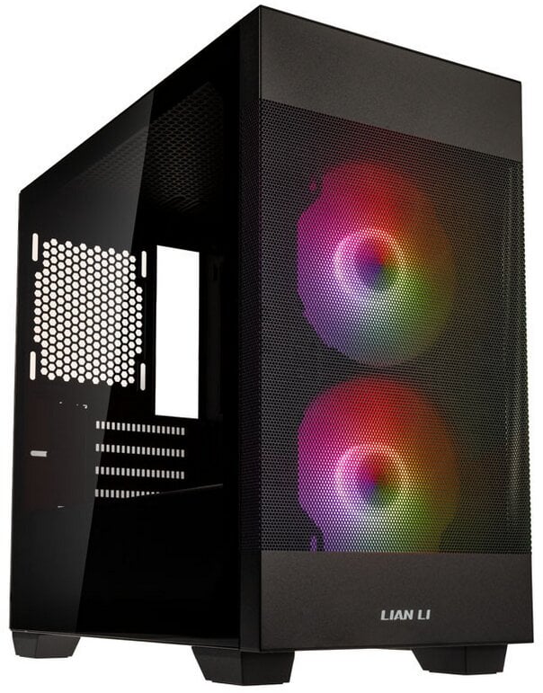 Lian Li LANCOOL 205M Mesh Micro ATX Case, tvrzené sklo - černá (LANCOOL ...