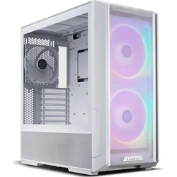 Lian Li LANCOOL 216 RGB, E-ATX skriňa, midi tower - biela
