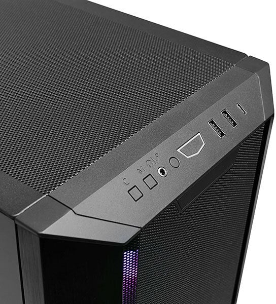 Lian Li LANCOOL III E-ATX skriňa, midi tower, RGB - čierna