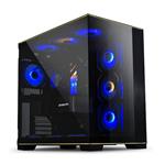Lian Li O11D EVO RGB, tvrdené sklo, čierna