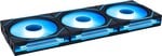 Lian Li UNI FAN SL-INF Wireless 120 mm RGB (3 ks), čierna