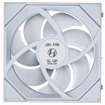 Lian Li UNI FAN SL-INF Wireless 140mm Reverse Blade RGB, bílá