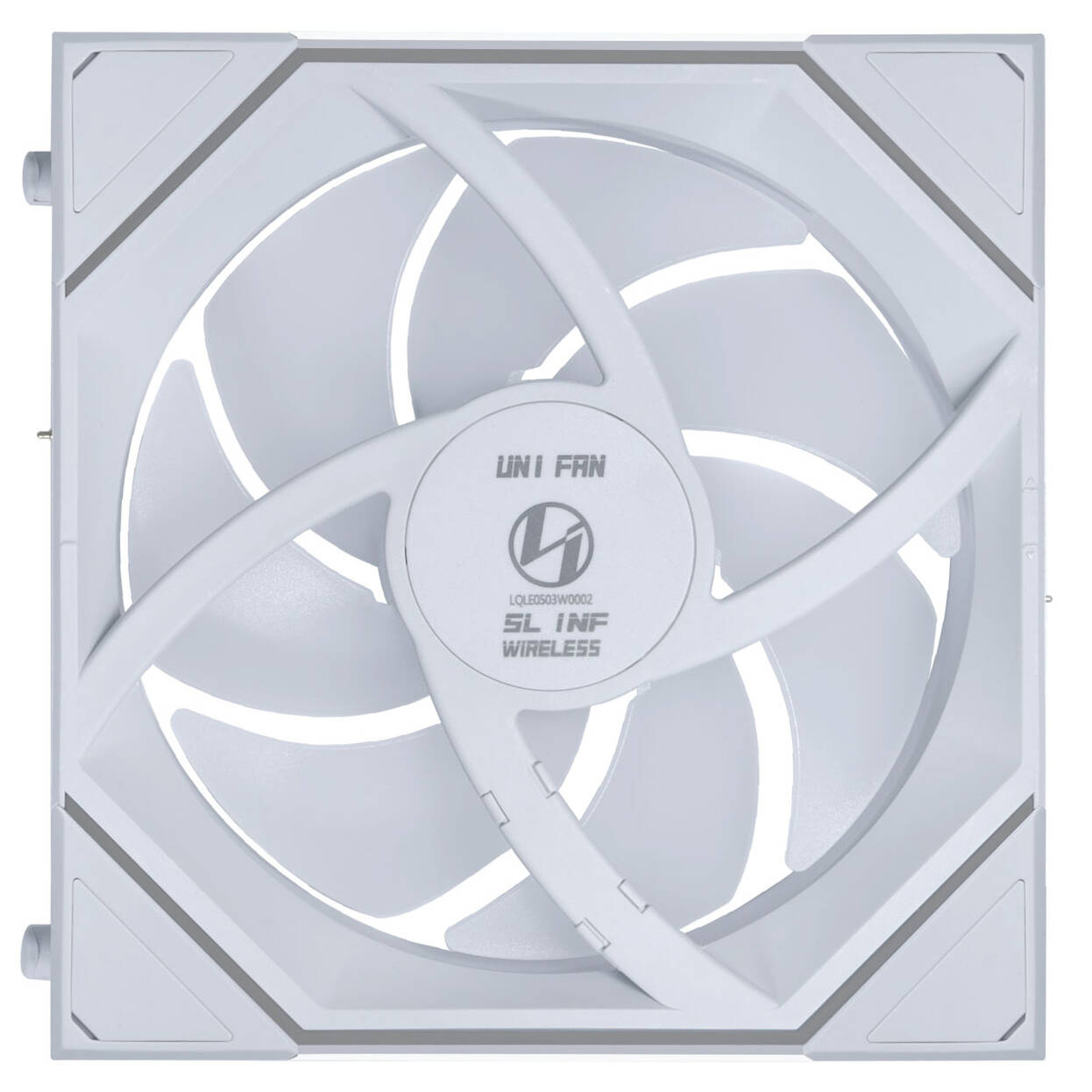 Lian Li UNI FAN SL-INF Wireless Reverse 120mm, bílá