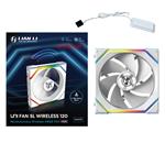 Lian Li UNI FAN SL Wireless 120mm Reverse Blade, bílá