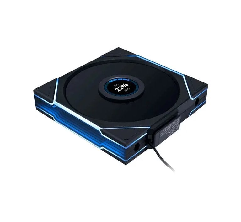 Lian Li UNI FAN TL LCD Wireless 140, černá