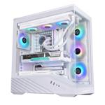 Lian Li Vector V100 RGB, bílá