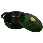 Liatinový pekáč BerlingerHaus Emerald Collection s vekom, 26 cm
