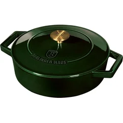 Liatinový pekáč BerlingerHaus Emerald Collection s vekom, 26 cm