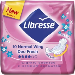Libresse Ultra normal wing deo fresh 10ks