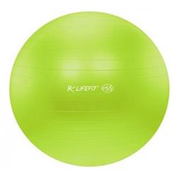 LifeFit Anti-Burst 55 cm, zelený gymnastický míč 