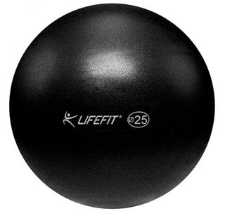 LifeFit Overball 25cm, černý míč