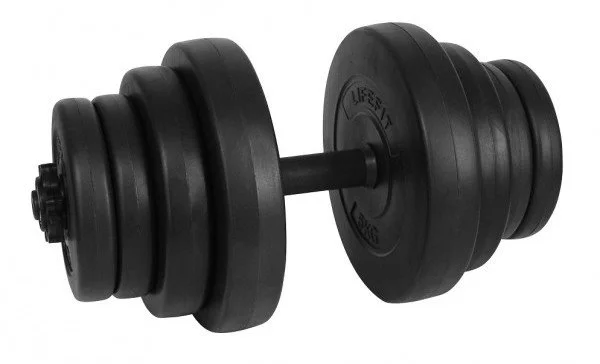 LifeFit Premium 20kg nakládací set činek