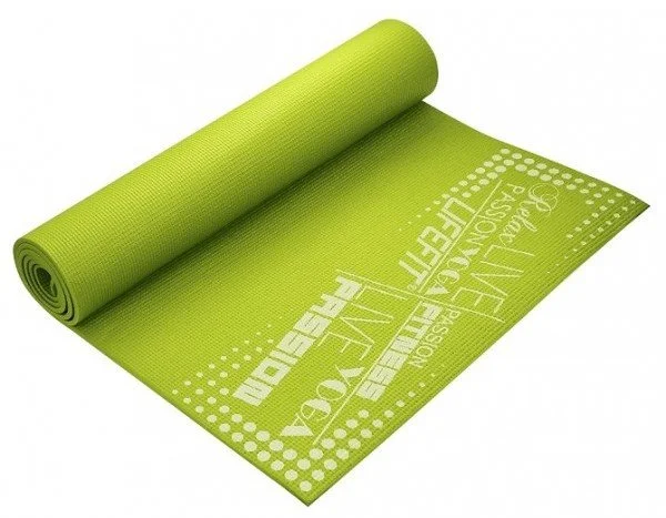 LifeFit Slimfit Plus, 173x58x0,6cm, svetlozelená gymnastická podložka
