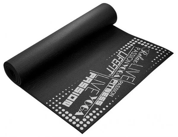 LifeFit Slimfit Plus, 173x61x0,6 cm, čierna