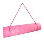 LIFEFIT YOGA MAT MANDALA DUO, 183x58x0,6cm, ružová