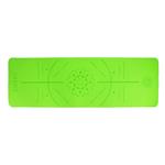 LIFEFIT YOGA MAT RELAX DUO, 183x58x0,6cm, zelená
