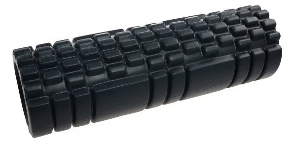 LifeFit Yoga Roller A11 45x14cm, čierny masážny valec
