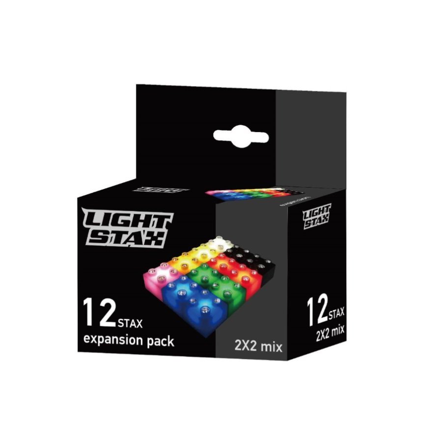 LIGHT STAX Junior Expansion Mix 2x2 - DUPLO®, 12 barevných kostek 2x2 ...