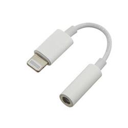 Lightning audio redukční kabel na 3.5mm stereo jack/female, bíl