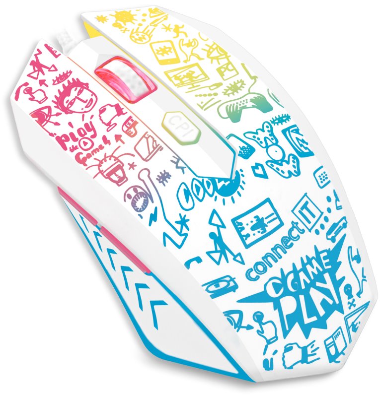 Limitovaná edícia Connect IT DOODLE WHITE