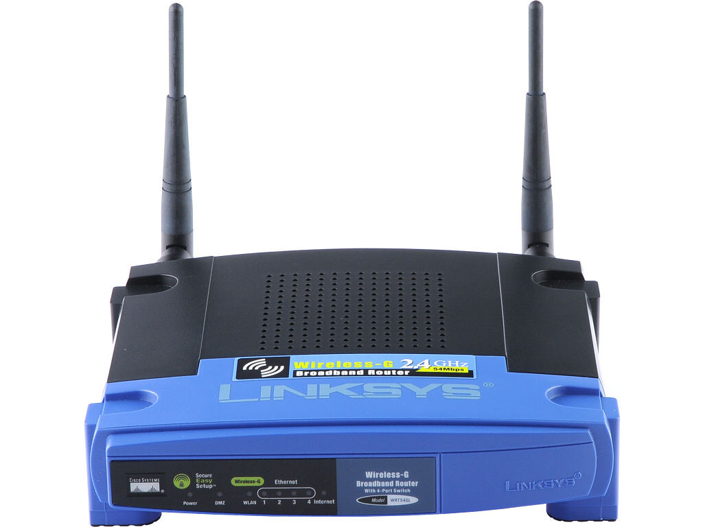 Настройка роутера linksys wrt54gl