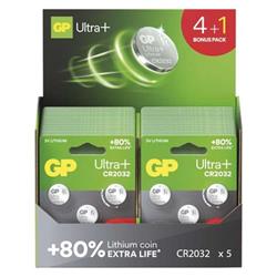 Lithiová knoflíková baterie GP Ultra plus CR2032, 200 ks display box