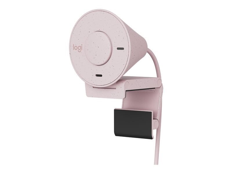 Logitech BRIO 300, Full HD webová kamera, ružová