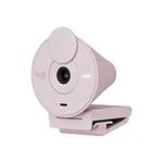 Logitech BRIO 300, Full HD webová kamera, ružová