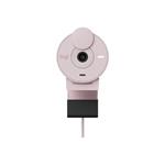 Logitech BRIO 300, Full HD webová kamera, ružová