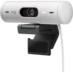 Logitech BRIO 500, Full HD webcam, off-white
