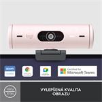 Logitech BRIO 500, Full HD webcam, rose