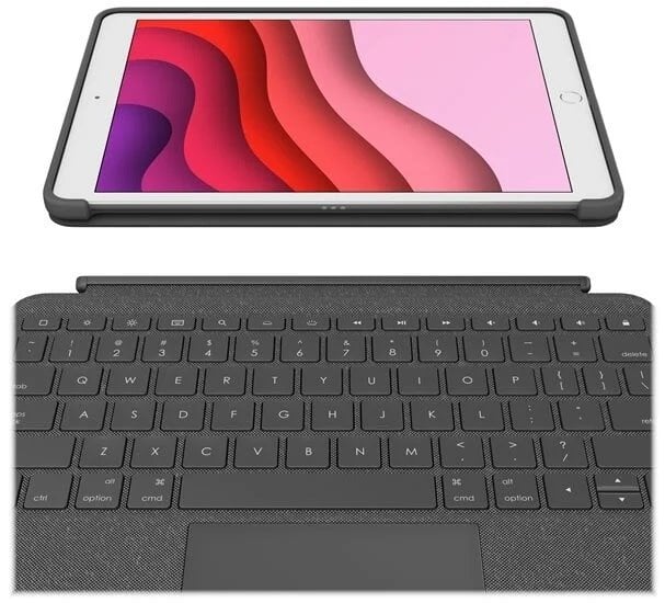 Logitech Combo Touch pre iPad Air (4. a 5. generácia), sivá - US INTL