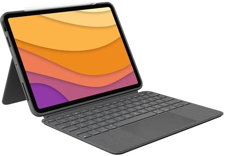 Logitech Combo Touch pre iPad Air (4. a 5. generácia), sivá - US INTL