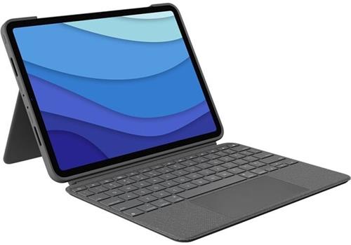 Logitech Combo Touch pro iPad Pro 11" (1., 2., 3.. gen), šedá - CZ