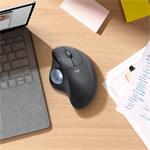Logitech ERGO M575 Bezdrôtová myš s trackballom - biela