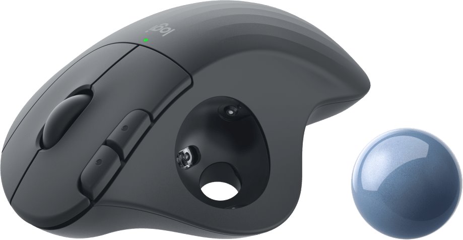 Logitech ERGO M575 Wireless trackball myš - graphit