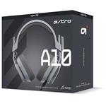 Logitech G Astro A10 drátová náhlavní sluchátka, šedá