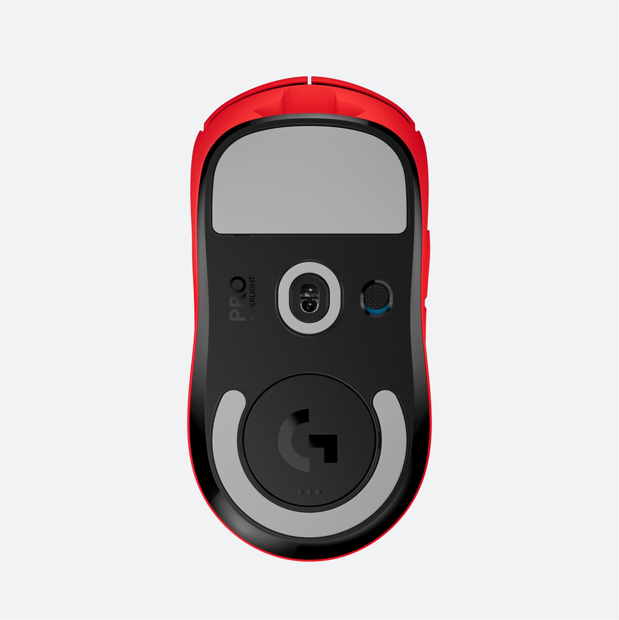Logitech G Pro X Superlight, červená
