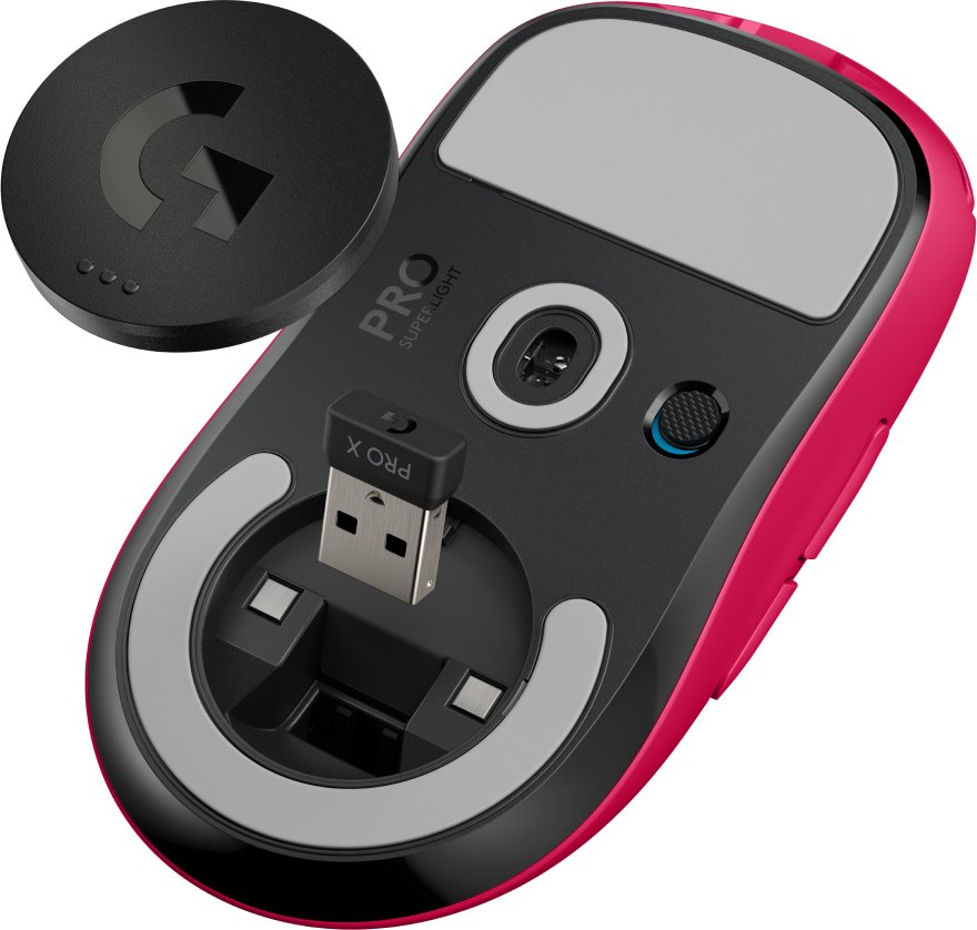 Logitech G Pro X Superlight, růžová