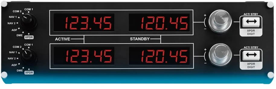 Logitech G Saitek Pro Flight Radio Panel 945-000011