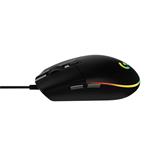 Logitech G203 Lightsync, čierna